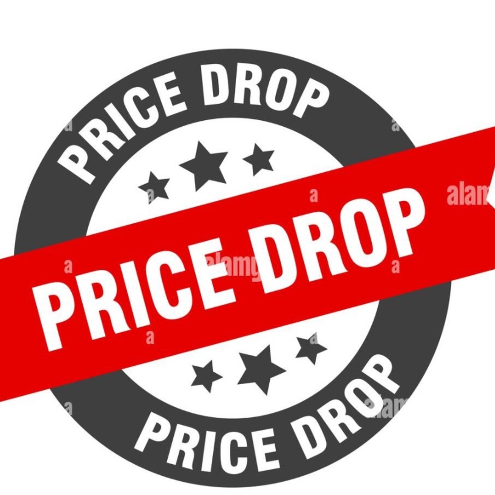 Price Drop Circular Sign